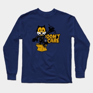 I don't care Long Sleeve T-Shirt